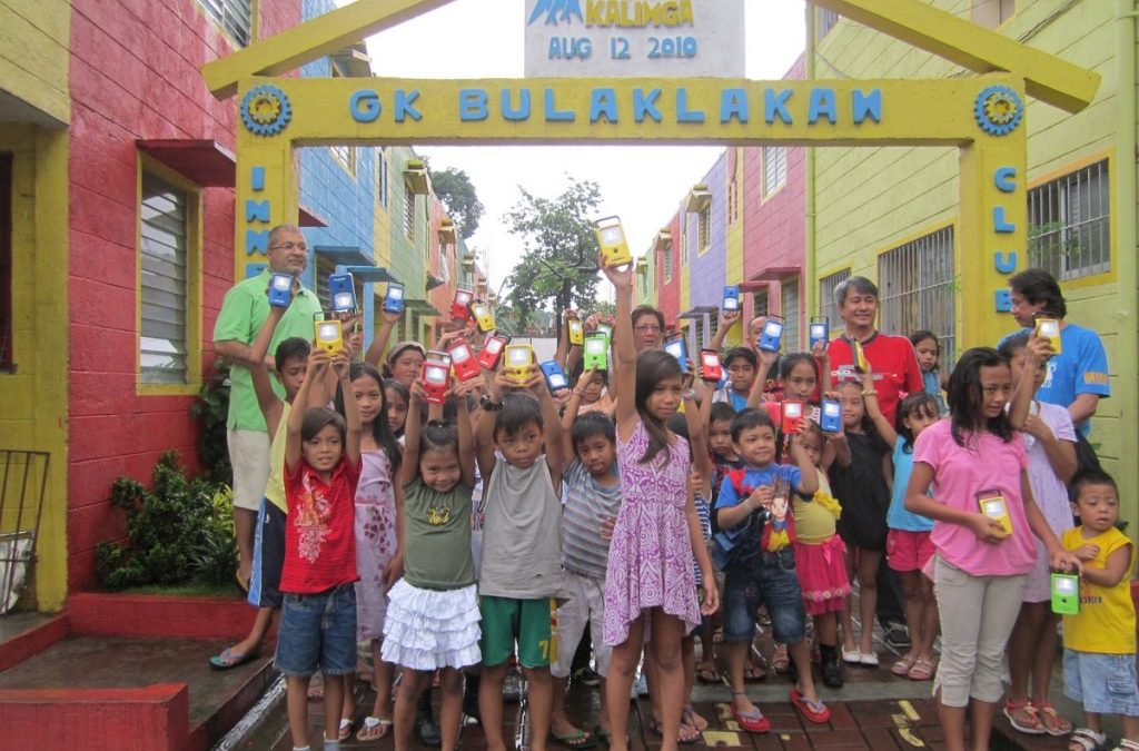 Thrive Solar Energy Philippines donates solar-powered lights to Gawad Kalinga Villages